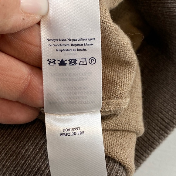 Faherty Women’s Surf Organic Cotton & Cashmere Sweater Joggers Pants Sz S - Picture 8 of 15